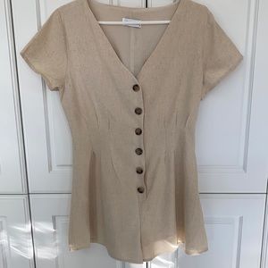 Linen Romper